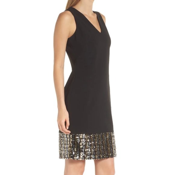 Vince Camuto Sequin Cocktail Dress size 12 - Picture 8 of 9